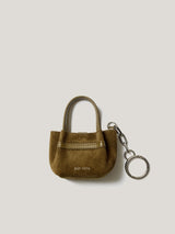 Mini Tote Bag Charm | Khaki