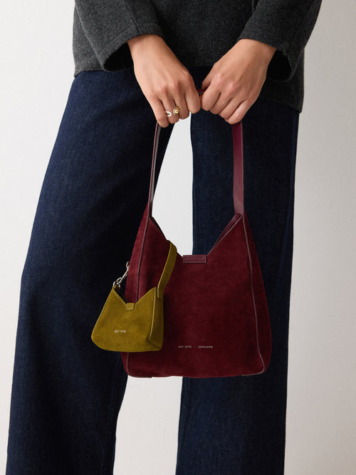 Mini Heckfield Bag Charm | Green