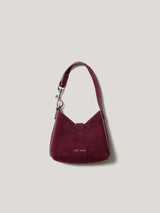Mini Heckfield Bag Charm | Burgundy