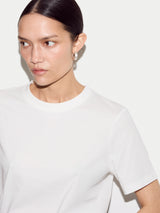 Supima Cotton Crew Neck T-shirt | White