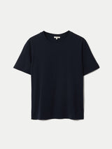 Supima Cotton Crew Neck T-shirt | Navy