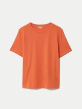 Supima Cotton Crew Neck T-shirt | Orange