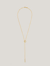 Adjustable Lariat Necklace | Gold