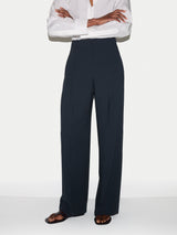 Kemp Fluid Twill Trouser | Navy