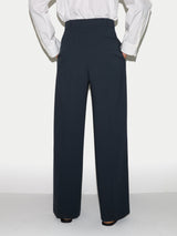 Kemp Fluid Twill Trouser | Navy