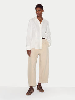 Kensington Barrel Leg Jean | Oatmeal