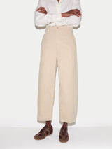 Kensington Barrel Leg Jean | Oatmeal