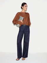 Metallic Poncho | Bronze