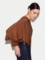 Metallic Poncho | Bronze