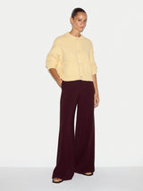 Chunky Cotton Cardigan | Yellow