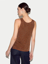 Metallic Scoop Tank | Bronze