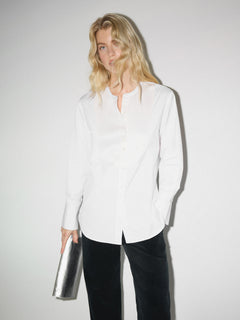 Tuxedo Shirt | White