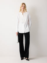 Tuxedo Shirt | White