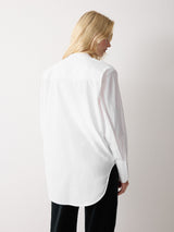 Tuxedo Shirt | White