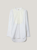 Tuxedo Shirt | White