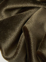 Velvet Scrunchie | Khaki