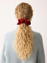 Velvet Scrunchie | Orange
