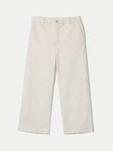 Hampstead Wide Leg Jean | White