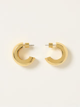 Chunky Hoop Earring | Gold