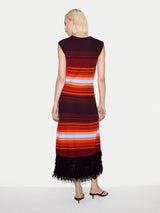 Sunset Stripe Knit Dress | Multi