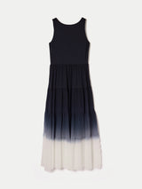 Ombre Tiered Tank Dress | Navy