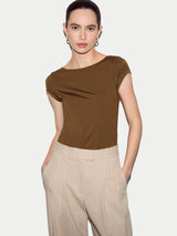 Modal Jersey Top | Brown