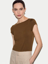Modal Jersey Top | Brown