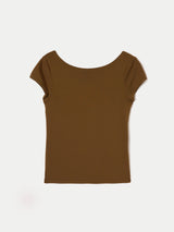 Modal Jersey Top | Brown
