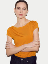 Modal Jersey Top | Orange