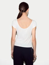 Modal Jersey Top | White