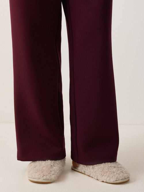 Faux Shearling Slippers | Natural