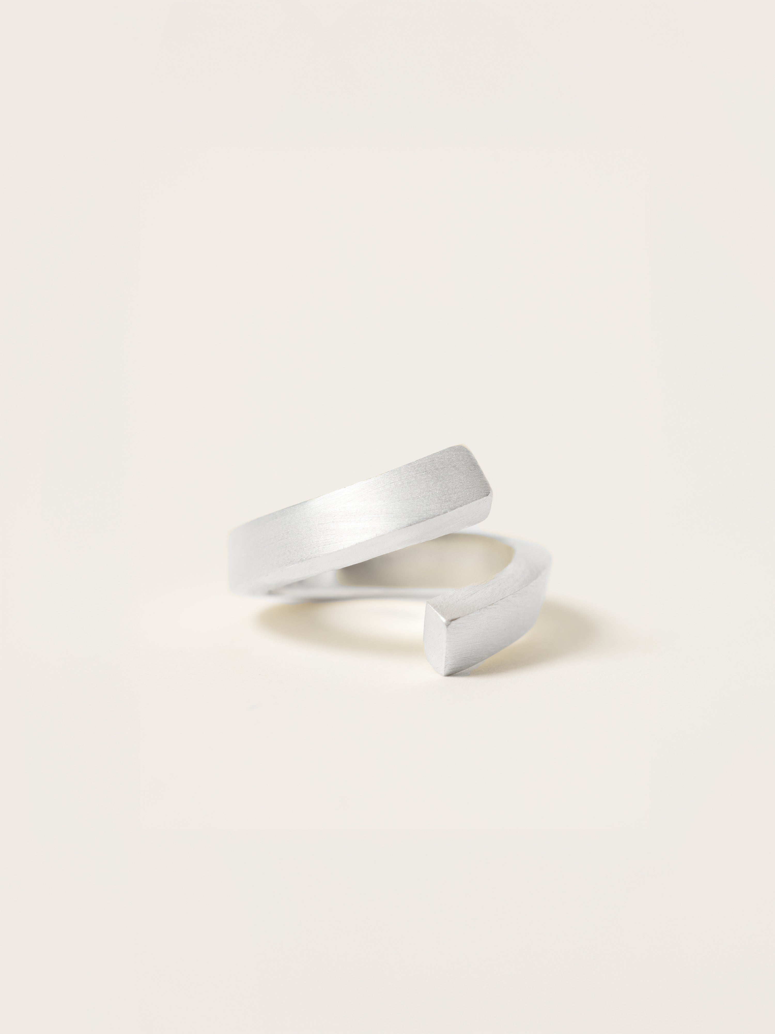 Twisted Block Ring | Silver – Jigsaw