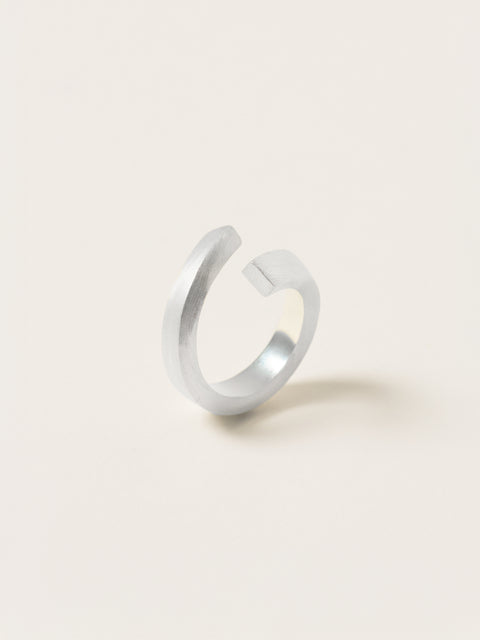 Twisted Block Ring | Silver – Jigsaw