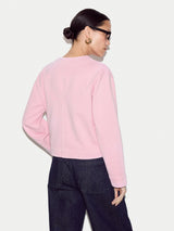 Washed Heavy Jersey Jacket | Pink