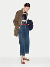 Hampstead Wide Leg Jean | Mid Blue