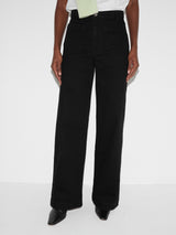 Rhea Patch Pocket Jean | Black