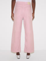 Tyne Wide Leg Cropped Jean | Pink