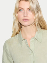 Linen Shirt | Green