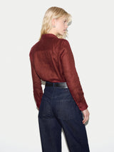 Linen Shirt | Red