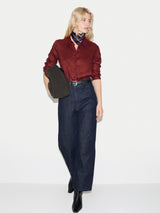 Linen Shirt | Red