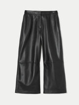 Nappa Leather Culotte | Black