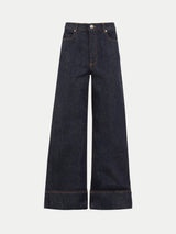 Kensal Wide Leg Jean | Indigo