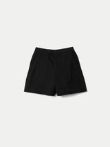 Denim Patch Pocket Short | Black