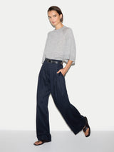 Gauzy Kimono Sleeve Jumper | Grey Melange