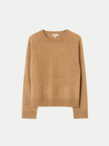 Halo Cashmere Baby Crew Jumper | Camel