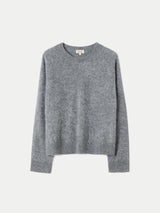 Halo Cashmere Baby Crew Jumper | Grey