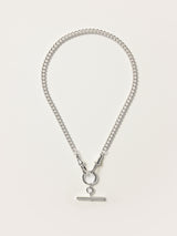 T-bar Chain Necklace | SILVER