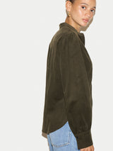 Baby Cord Shirt | Olive