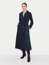 Baby Cord Shirt Dress | Navy