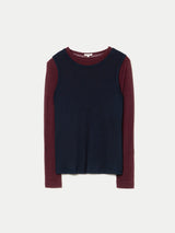 Layered  2 in 1 Top | Navy